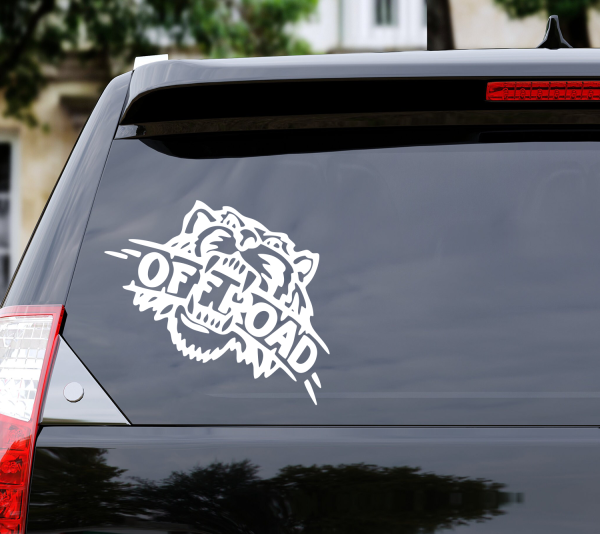 sticker animal offroad