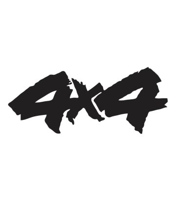 sticker 4x4 simplu