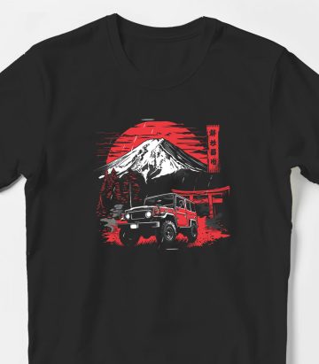 tricou land cruiser japan