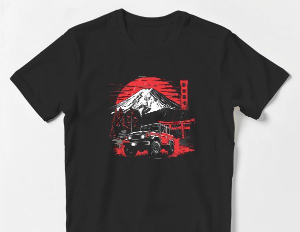 tricou land cruiser japan