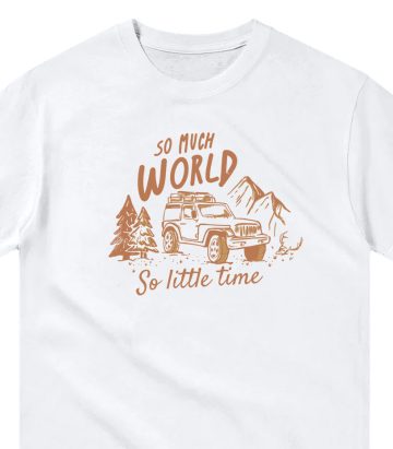 tricou so much world