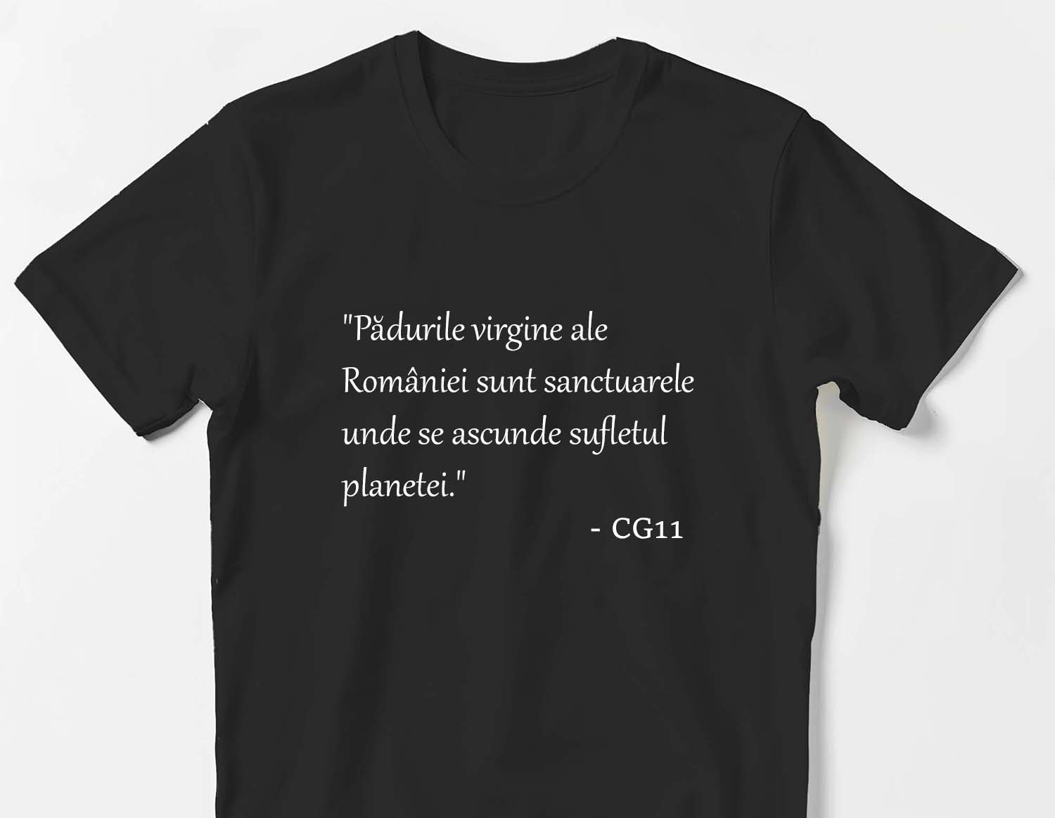 Tricou Padure Sanctuar - Negru