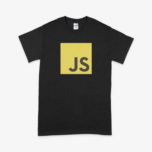 Tricou Logo Javascript Mare Negru